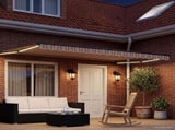 Manual Retractable Awning with LEDs 5 x 3 m 3419503