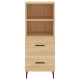 Highboard Sonoma Oak 34.5x34x180 cm Engineered Wood 3198932