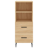 Highboard Sonoma Oak 34.5x34x180 cm Engineered Wood 3200276