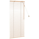 Venetian Blind Oak Look 55 x 130 cm 35 mm Solid Paulownia Wood 42015307