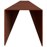 Garden Cover Profile 10 pcs 100 x 5 x 5 cm Weathering Steel 8013009