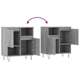 Sideboard Grey Sonoma 60x35x70 cm Engineered Wood 831194