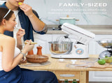 Stand Mixer, 5L Food Mixer for Baking, 6 Speeds and Pulse Setting, 1400W Cake Electric Kitchen Mixer T3398P343019