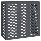 Air Conditioner Cover Anthracite 110 x 50 x 105 cm Steel 865913