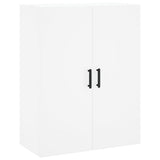 Highboard White 69.5x34x180 cm Engineered Wood 3196075