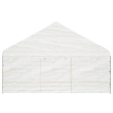 Gazebo with Roof White 5.88x2.23x3.75 m Polyethylene 362633