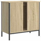 Bathroom Sink Cabinet Sonoma Oak 60x30x60 cm Engineered Wood 842447