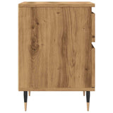 ZNTS Bedside Cabinet Artisan Oak 40x35x50 cm Engineered Wood 857398