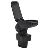 Car Armrest Black 12x36x cm ABS 154670
