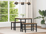 Dining Tables 60 x 60 x 75 cm METAL 892618