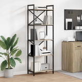 Bookshelf Sonoma Oak 56 x 34 x 171 cm Engineered Wood 883863