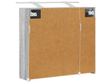 Bathroom Mirror Cabinet Grey Sonoma 60 x 14.5 x 70 cm 889068