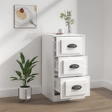 Sideboard High Gloss White 36x35,5x67,5 cm Engineered Wood 816218