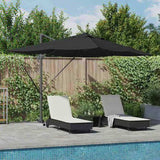 Umbrella Black 352 x 251 x 265 cm Polyester and Aluminium 42003331