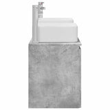 Bathroom Cabinet Set 3 pcs Concrete Grey 49.5 x 41 x 63 cm 3405640