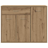 ZNTS Sideboard Artisan Oak 88x30x70 cm Engineered Wood 861141