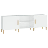 TV Cabinet White 150x30x50 cm Engineered Wood 812618