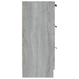 Sideboard Grey Sonoma 60x30x70 cm Engineered Wood 816986