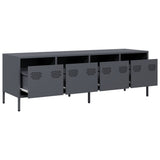 TV Cabinet Anthracite 135x39x43.5 cm Cold-rolled Steel 851306