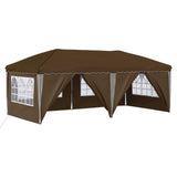 Pop-up Party Tent 575 x 288 x 245 cm Taupe 42019806