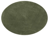 Rug HUARTE Short Pile Soft and Washable Forest Green 100 cm 375104