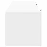 Wall-Mounted TV Cabinet High Gloss White 98 x 31 x 30 cm 899069