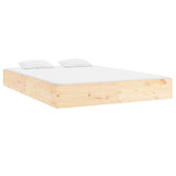 Bed Frame without Mattress Solid Wood 160x200 cm 820032