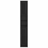 Bathroom Cabinet with Open Shelf UTRECHT Black 30 x 31 x 187 cm 897696