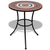 Patio Furniture Terracotta, White Powder-coated iron, ceramic 271773
