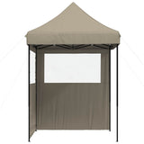Party Tent Folding Taupe 200 x 200 x 306 cm Oxford Fabric 42023524