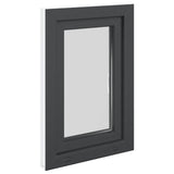Basement Window "RISOR" 50x75 cm Tilt&Turn DIN Right Anthracite 4108384