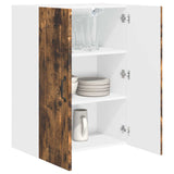 Wall Cabinet PORTO Smoked Oak 60 x 31 x 80 cm Engineered Wood 885400