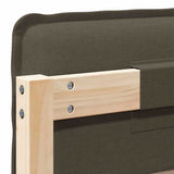 Upholstered Headboard Natural and Taupe 75 cm Solid Pine Wood 880046