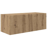 TV Wall Cabinet Set 4 pcs Artisan Oak Engineered Wood 3408942