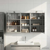 Bathroom Cabinet Set 3 pcs 110 x 10.5 x 60.5 cm Engineered wood 3403725