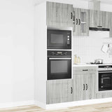 Oven Cabinets 2 pcs Kalmar Grey Sonoma Engineered Wood 3315037