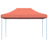 ZNTS Foldable Party Tent Pop-Up Terracotta 440x292x315 cm 4004965