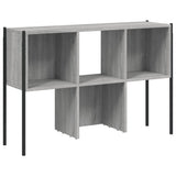 Bookcase Grey Sonoma 102x28x172 cm Engineered Wood 3213660