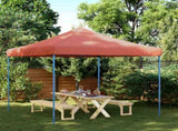 Foldable Party Tent Pop-Up Terracotta 292x292x315 cm 4004919