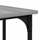 Desk Grey Sonoma 139x139x75 cm Engineered Wood 837590