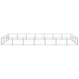 Dog Kennel Silver 21 m Steel 3082139