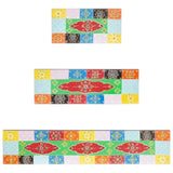 Wall Shelves 3 pcs Multicolour 100 x 20 x 6 cm Solid Mango Wood 4017577