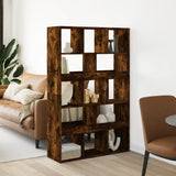 Room Divider Smoked Oak100x33x156.5 cm Engineered Wood 3309532
