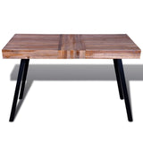 ZNTS Table Reclaimed Teak 241707