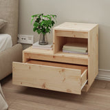 Bedside Cabinets 2 pcs 60x34x51 cm Solid Wood Pine 814375