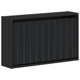 Wall-Mounted Shoe Cabinet ZWOLLE 71 x 17 x 43 cm Black 896406