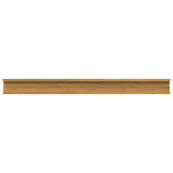 Wall Shelf 4 pcs Beige 100 x 9 x 3 cm Engineered Wood 42020039