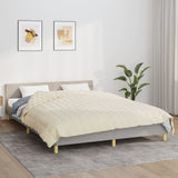 Weighted Blanket Light Cream 200x220 cm 13 kg Fabric 3154877