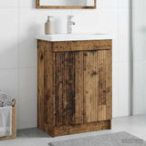 Bathroom under Sink Cabinet Old Wood 56 x 37.5 x 81 cm 890102