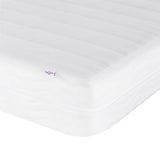 Daybed with Mattress Light Grey 90x190 cm Fabric 3196645